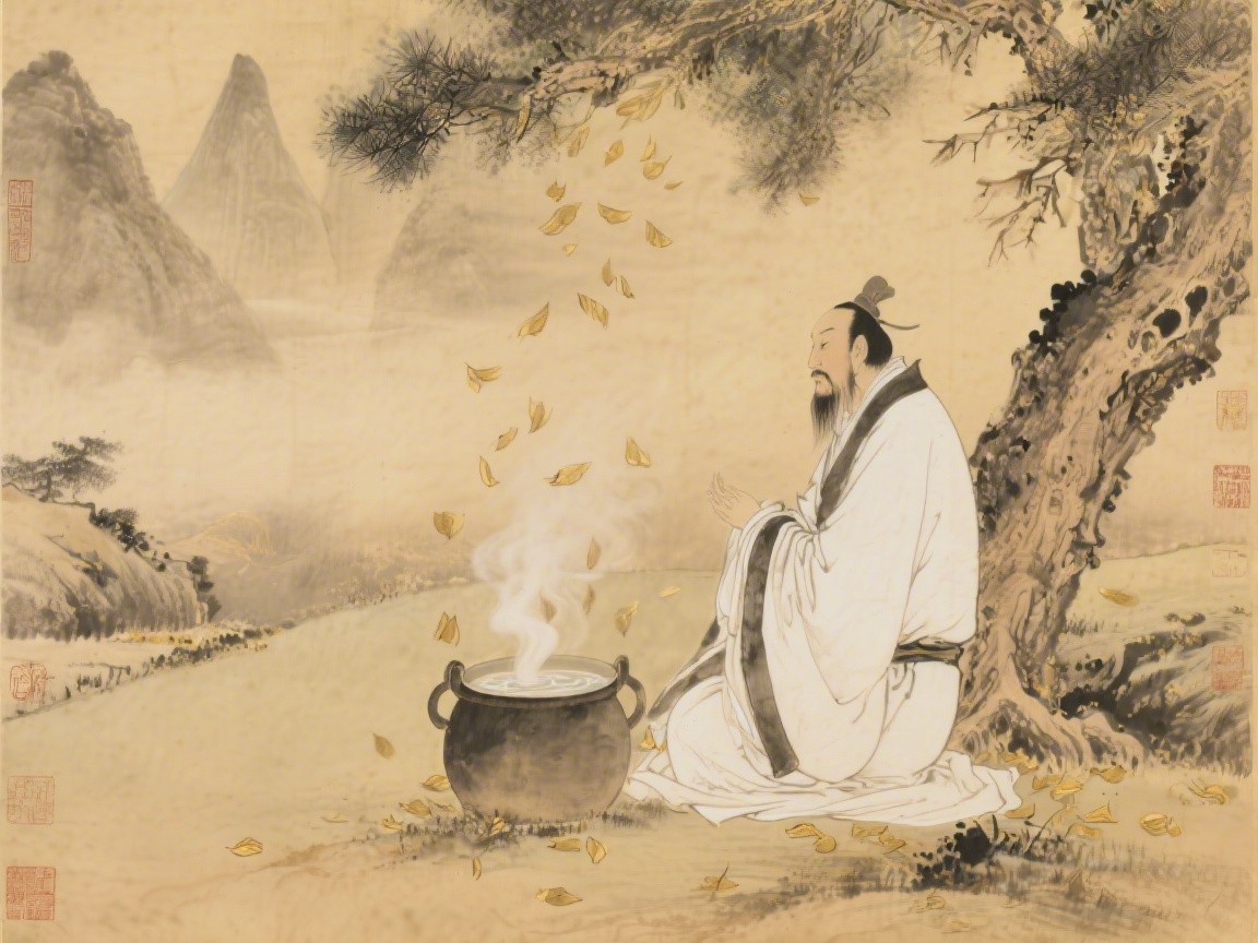 L empereur Shennong et la decouverte du the
