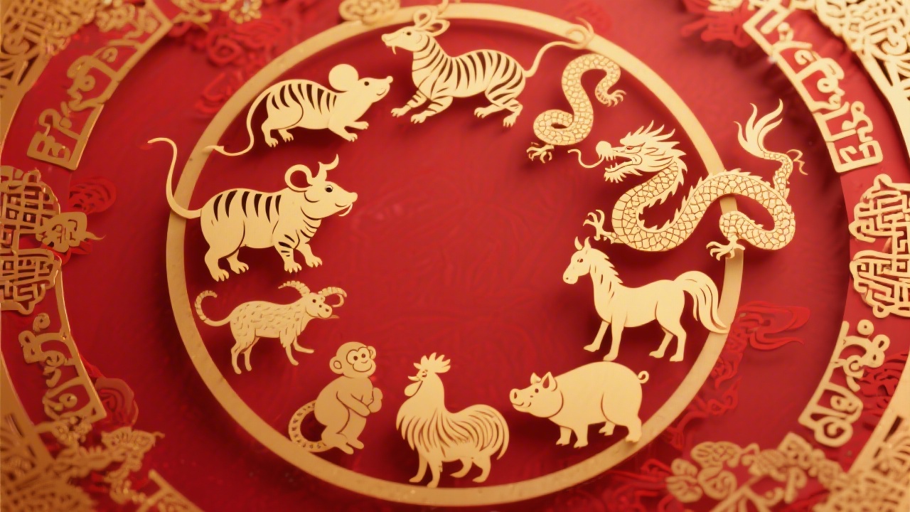 Les douze animaux du zodiaque chinois